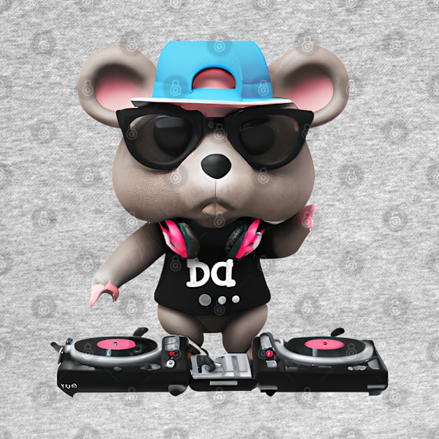 DJ'ing Rat by masksutopia